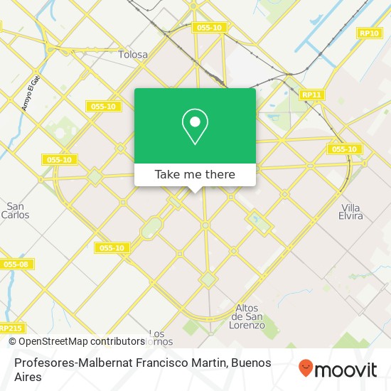 Mapa de Profesores-Malbernat Francisco Martin