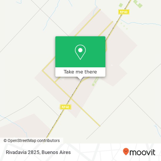 Rivadavia 2825 map
