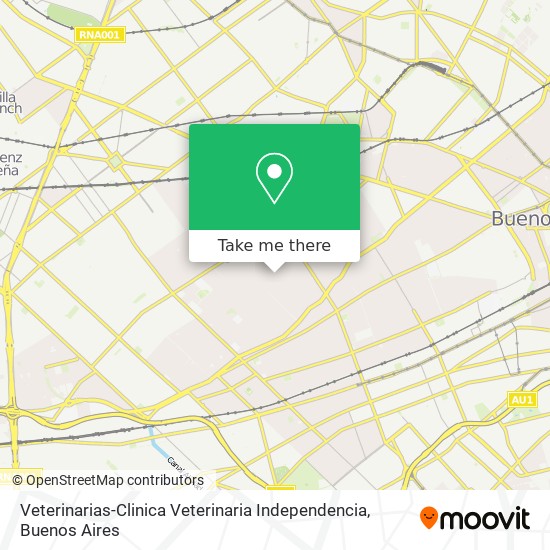 Veterinarias-Clinica Veterinaria Independencia map