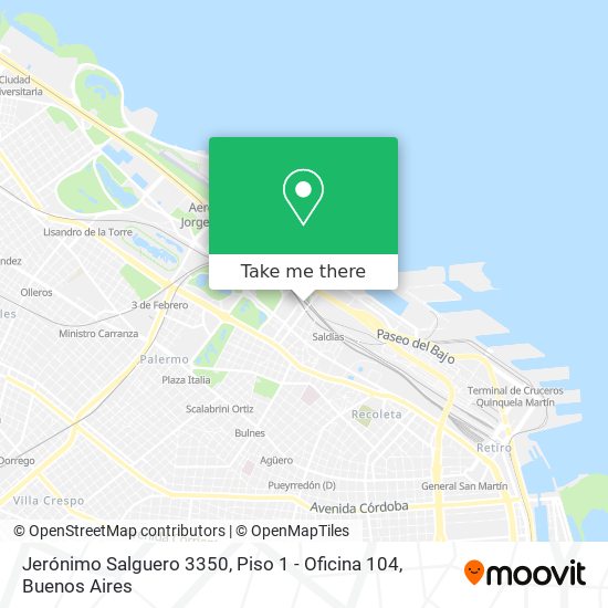 Jerónimo Salguero 3350, Piso 1 - Oficina 104 map