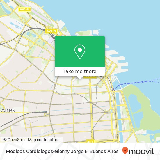 Medicos Cardiologos-Glenny Jorge E map