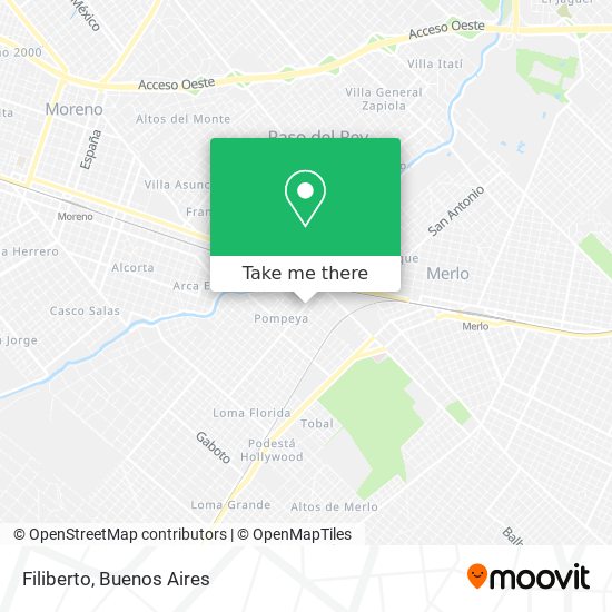 Filiberto map