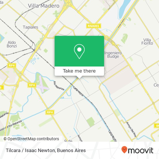 Mapa de Tilcara / Isaac Newton