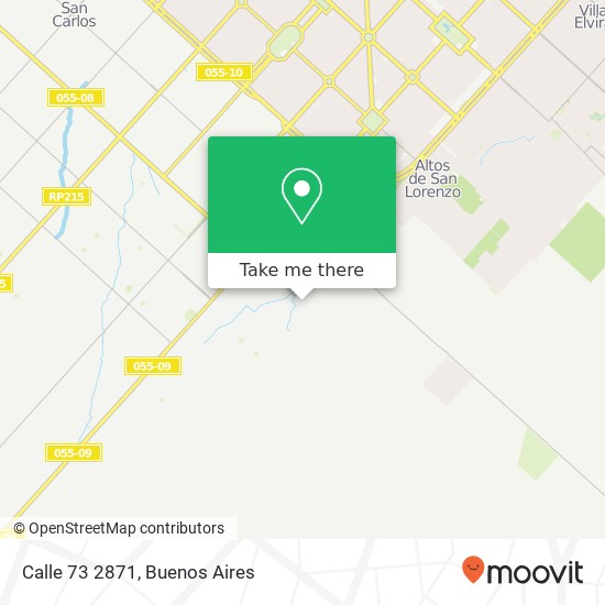 Calle 73 2871 map