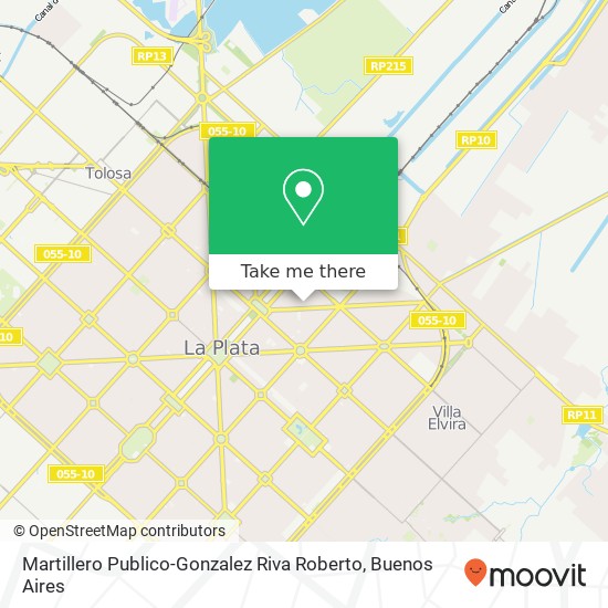 Martillero Publico-Gonzalez Riva Roberto map