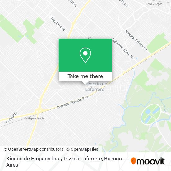 Kiosco de Empanadas y Pizzas Laferrere map