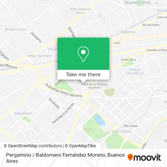 Pergamino / Baldomero Fernández Moreno map