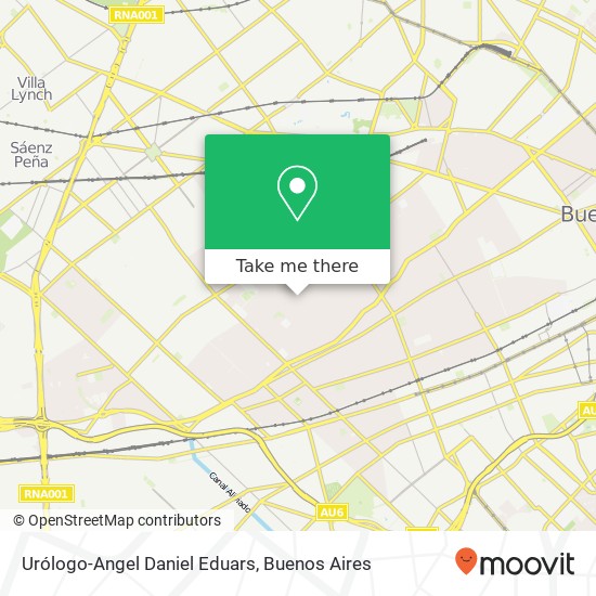 Mapa de Urólogo-Angel Daniel Eduars