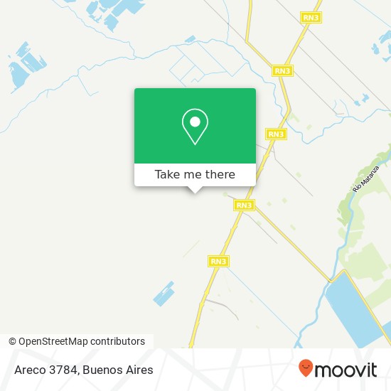 Areco 3784 map