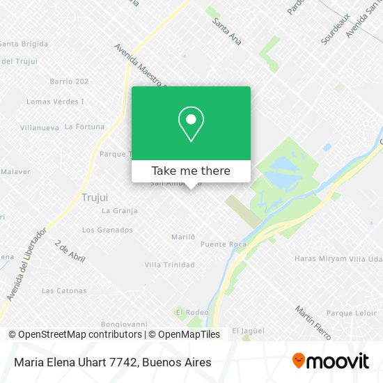 Maria Elena Uhart 7742 map