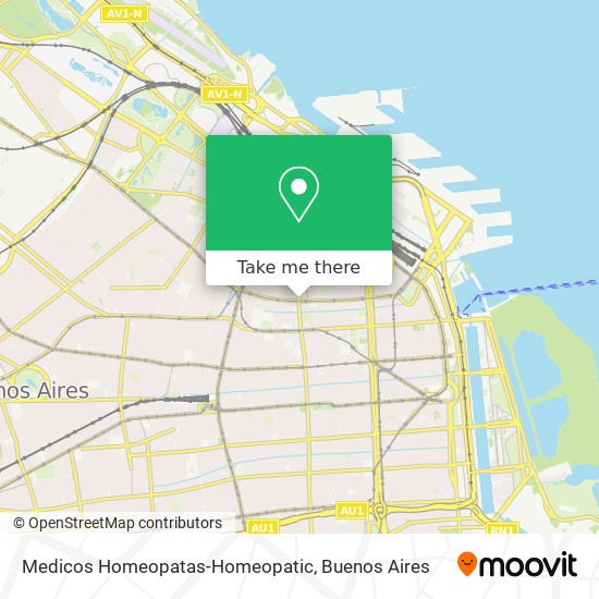 Medicos Homeopatas-Homeopatic map