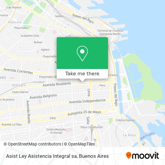 Asist Ley Asistencia Integral sa map
