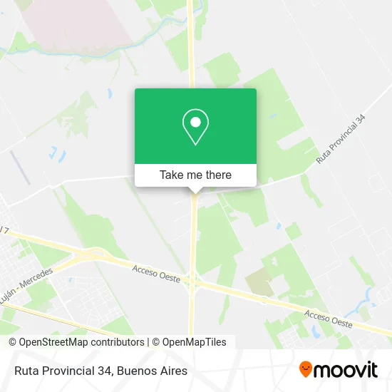 Ruta Provincial 34 map