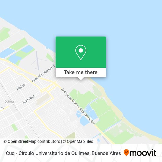 Cuq - Círculo Universitario de Quilmes map