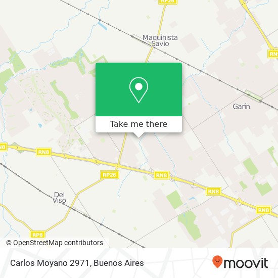 Carlos Moyano 2971 map