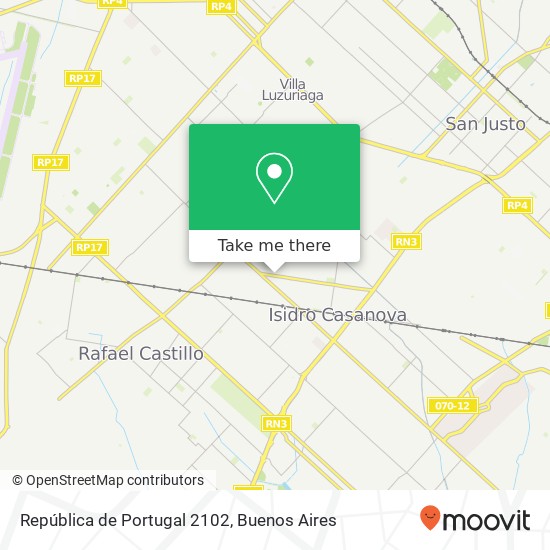 República de Portugal 2102 map