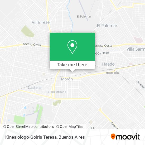 Kinesiologo-Goiris Teresa map