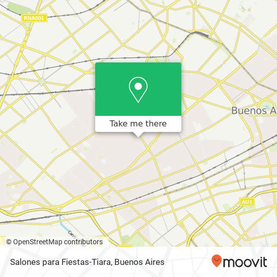 Salones para Fiestas-Tiara map