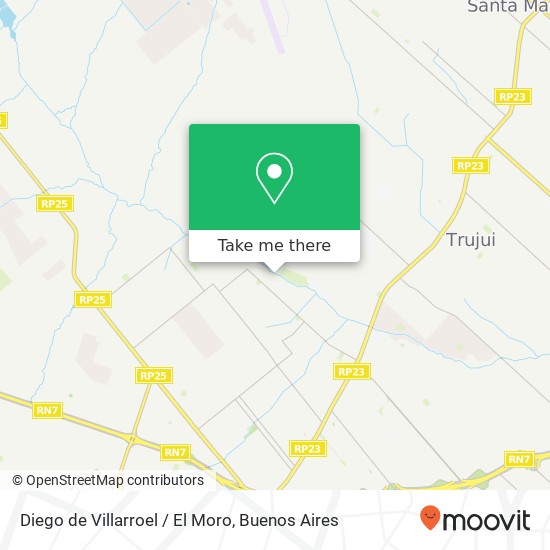 Mapa de Diego de Villarroel / El Moro