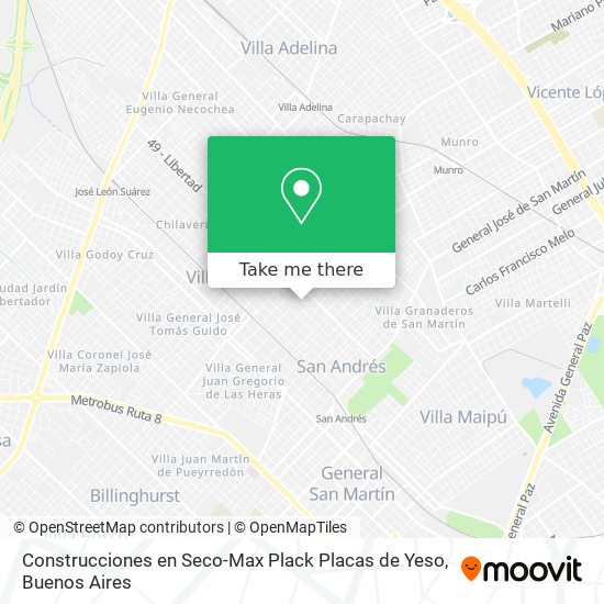 Construcciones en Seco-Max Plack Placas de Yeso map