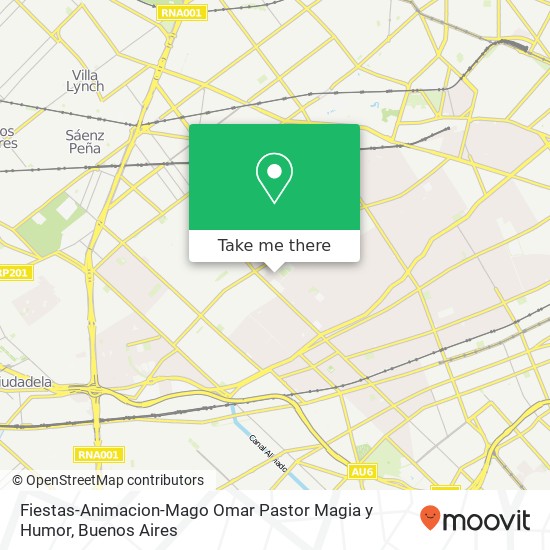 Fiestas-Animacion-Mago Omar Pastor Magia y Humor map