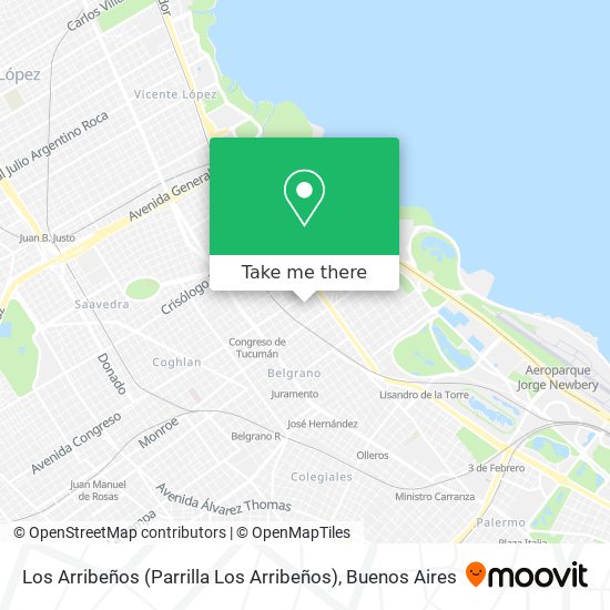 Los Arribeños (Parrilla Los Arribeños) map