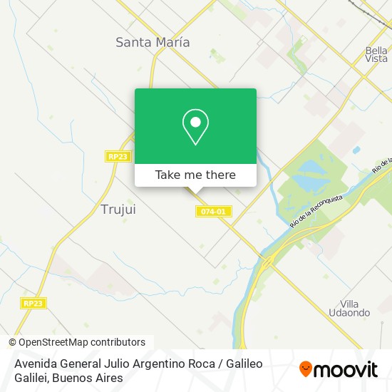 Mapa de Avenida General Julio Argentino Roca / Galileo Galilei