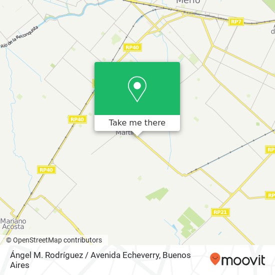 Ángel M. Rodríguez / Avenida Echeverry map