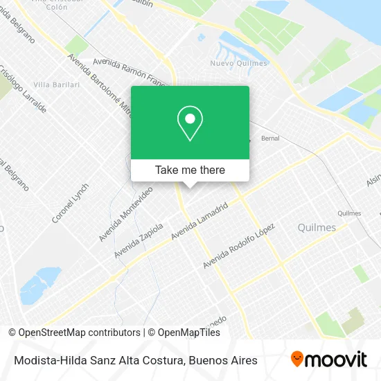 Mapa de Modista-Hilda Sanz Alta Costura