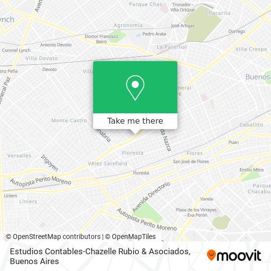 Mapa de Estudios Contables-Chazelle Rubio & Asociados