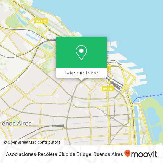 Mapa de Asociaciones-Recoleta Club de Bridge