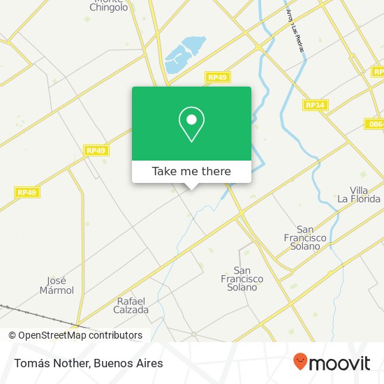 Tomás Nother map