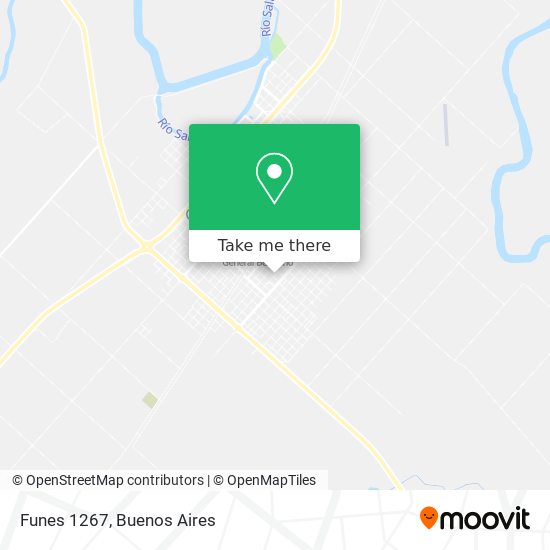 Funes 1267 map