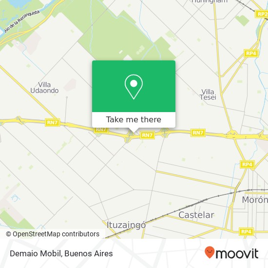 Demaio Mobil map