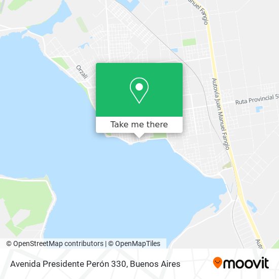 Avenida Presidente Perón 330 map