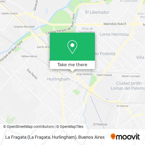 La Fragata (La Fragata, Hurlingham) map