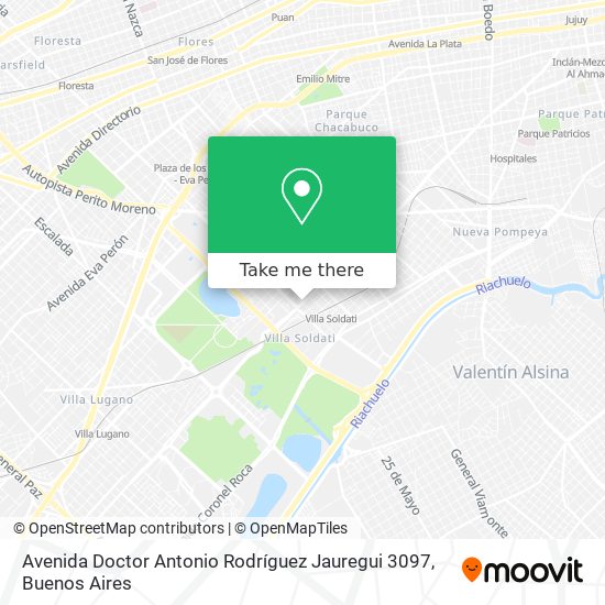 Avenida Doctor Antonio Rodríguez Jauregui 3097 map