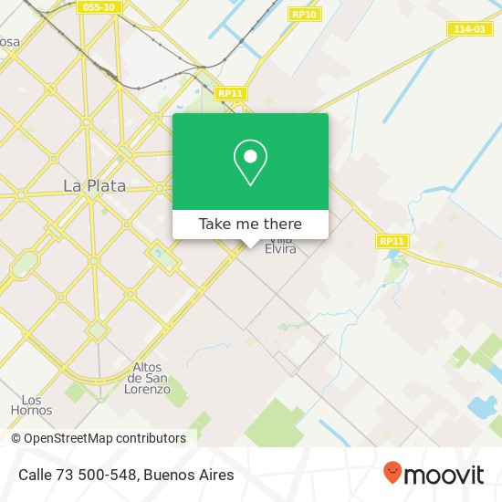 Calle 73 500-548 map