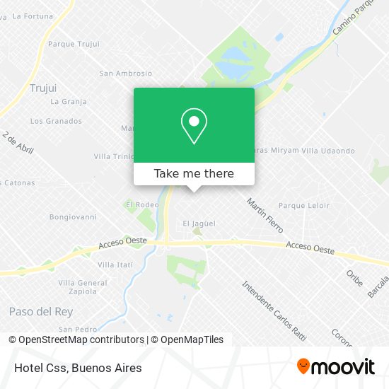 Hotel Css map