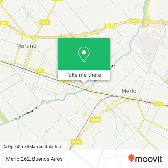 Merlo 262 map