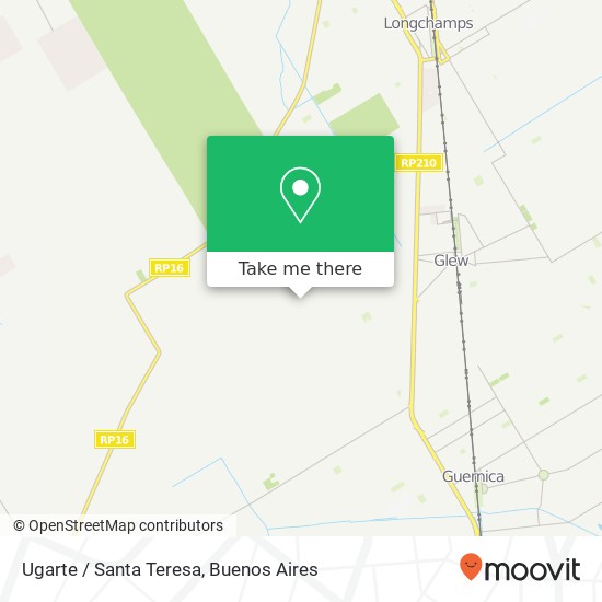 Ugarte / Santa Teresa map