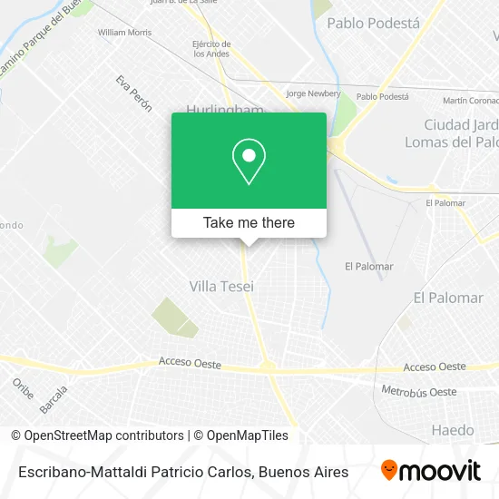 Mapa de Escribano-Mattaldi Patricio Carlos