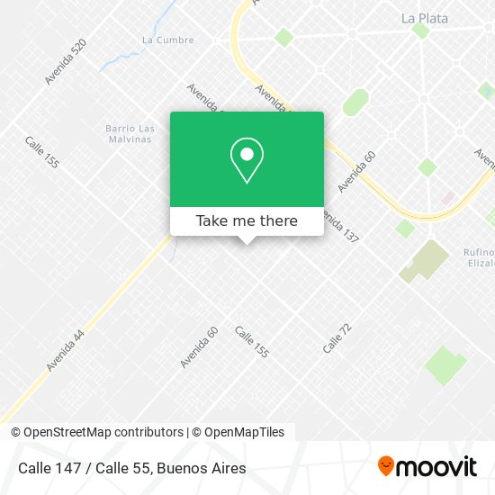 Calle 147 / Calle 55 map