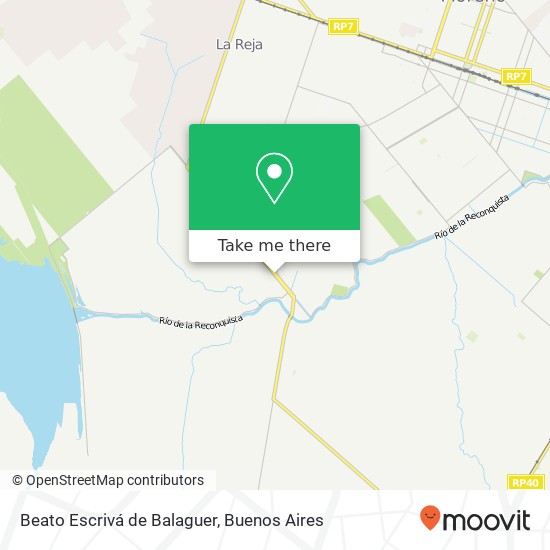 Beato Escrivá de Balaguer map