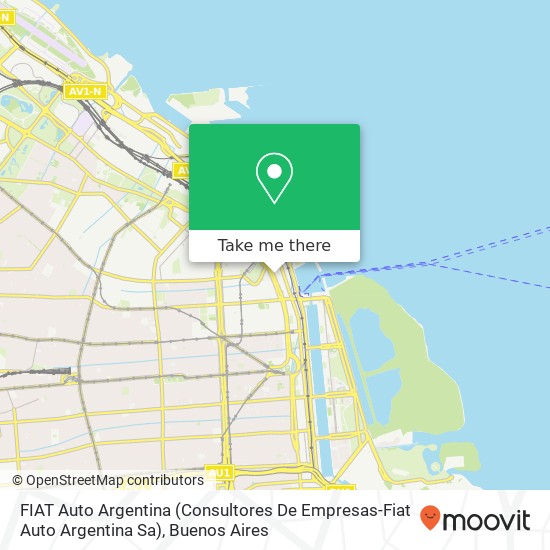 Mapa de FIAT Auto Argentina (Consultores De Empresas-Fiat Auto Argentina Sa)