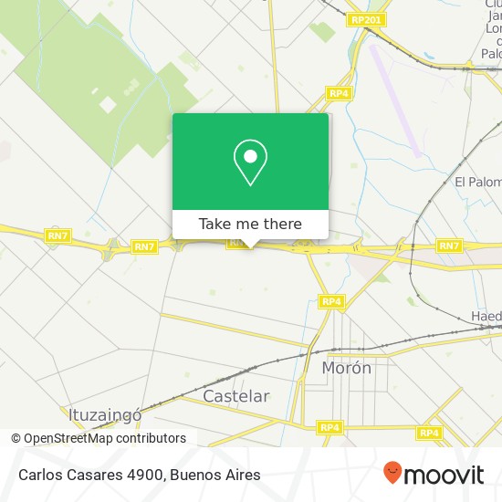 Carlos Casares 4900 map