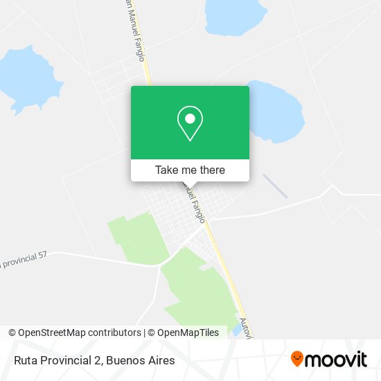 Mapa de Ruta Provincial 2