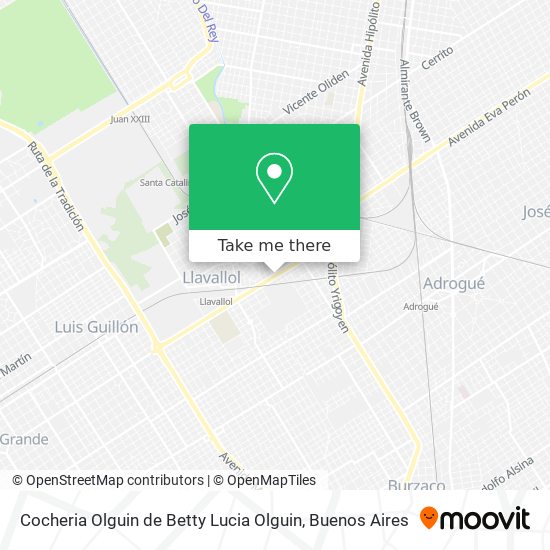 Cocheria Olguin de Betty Lucia Olguin map