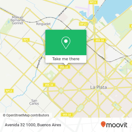 Avenida 32 1000 map