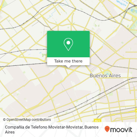 Mapa de Compañía de Telefono Movistar-Movistar